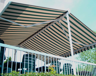 butterfly retractable awning for sun protection
