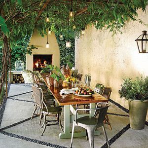 inviting patio design